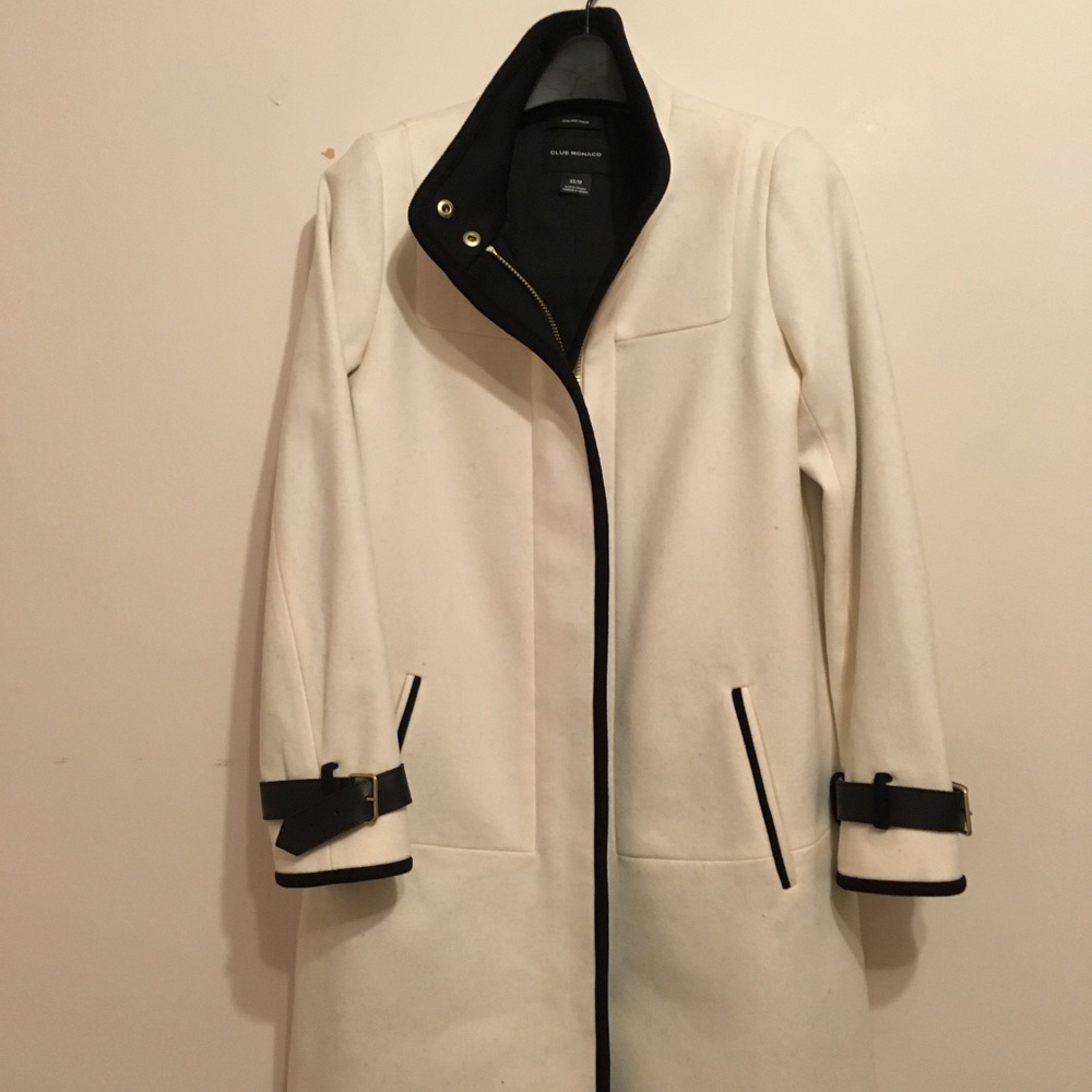 BNWOT, Club Monaco oversized wool coat, XS